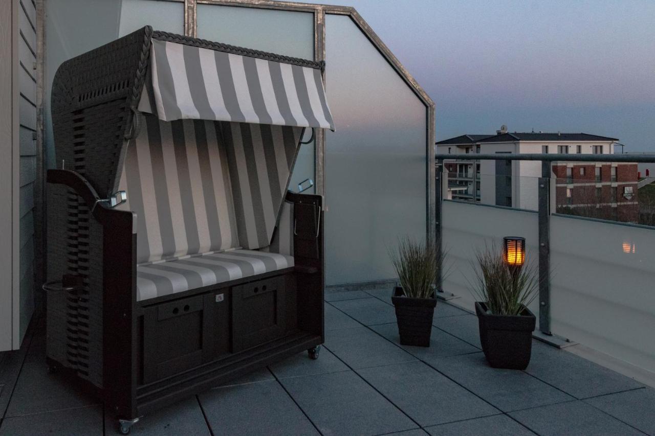 5 Sterne Penthouse Deichsuite Busum Exterior photo